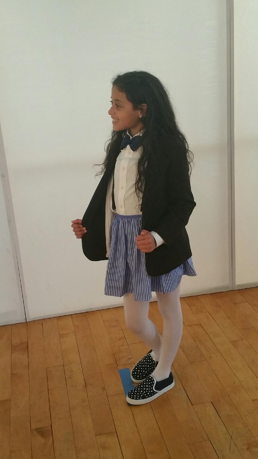 Dasani Age 8 June 2015 Dasani and her showing off her fashionistic self