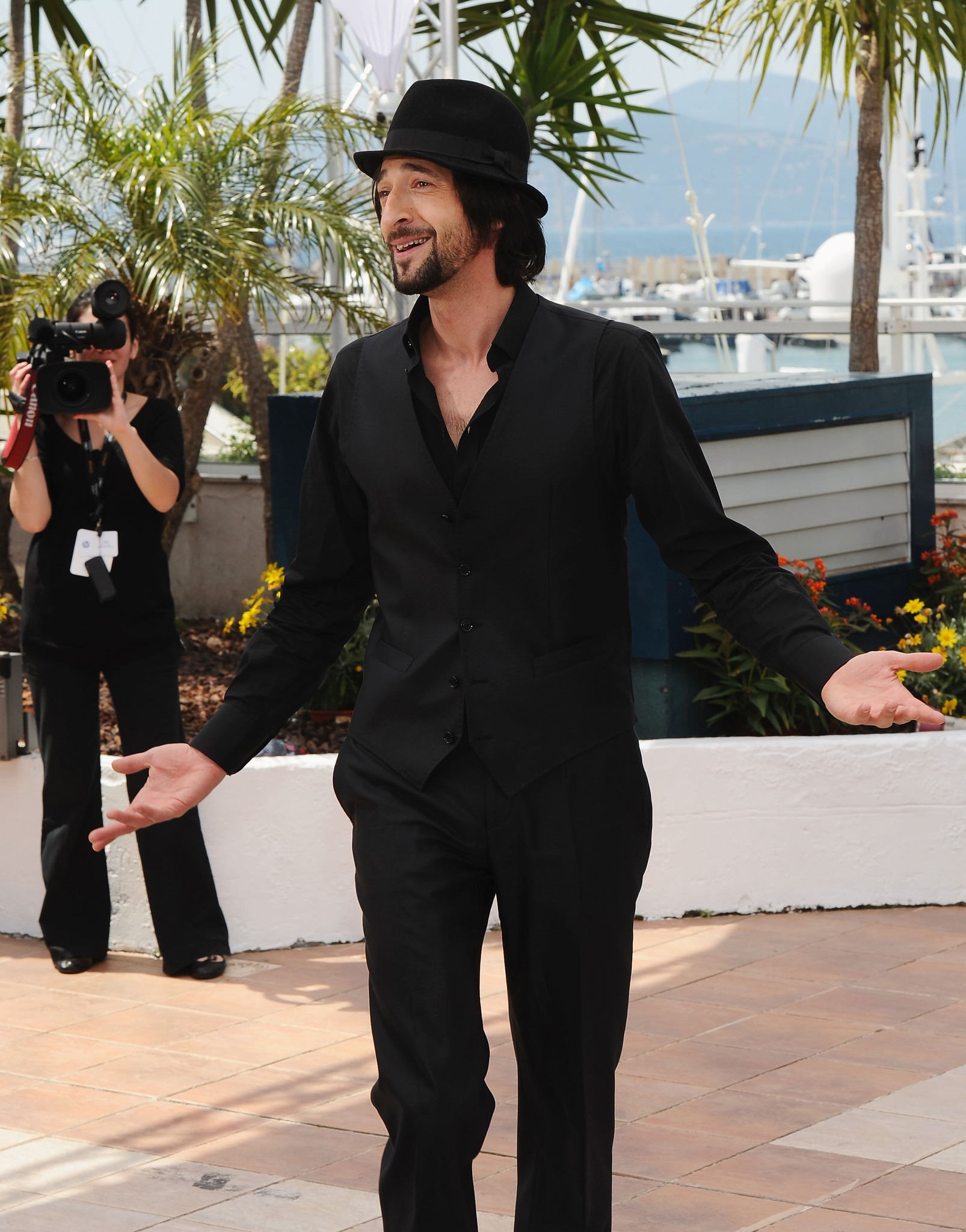 Adrien Brody at event of Vidurnaktis Paryziuje (2011)