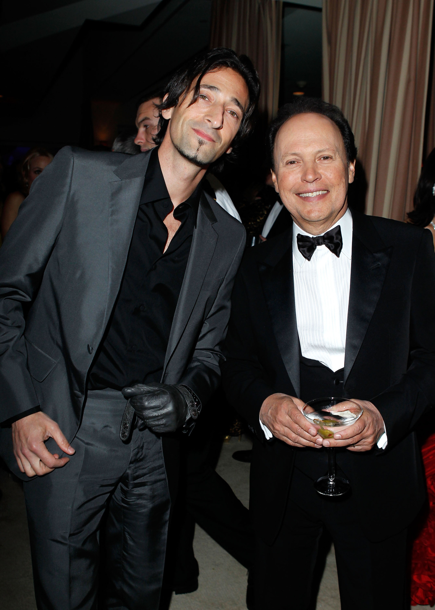 Billy Crystal and Adrien Brody