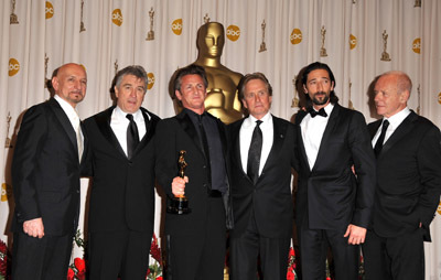 Robert De Niro, Michael Douglas, Anthony Hopkins, Sean Penn, Ben Kingsley and Adrien Brody