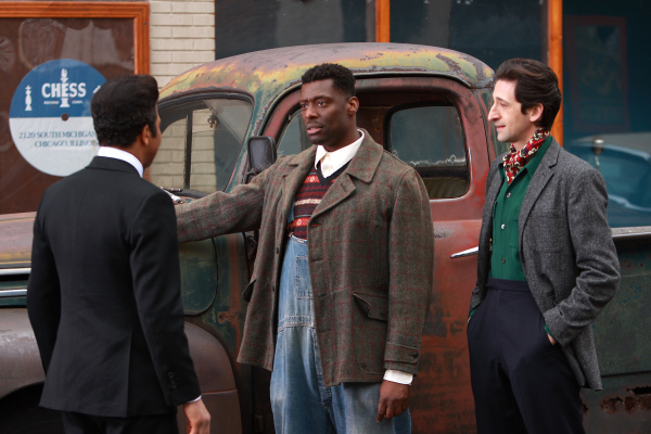 Still of Adrien Brody and Eamonn Walker in Cadillac Records (2008)