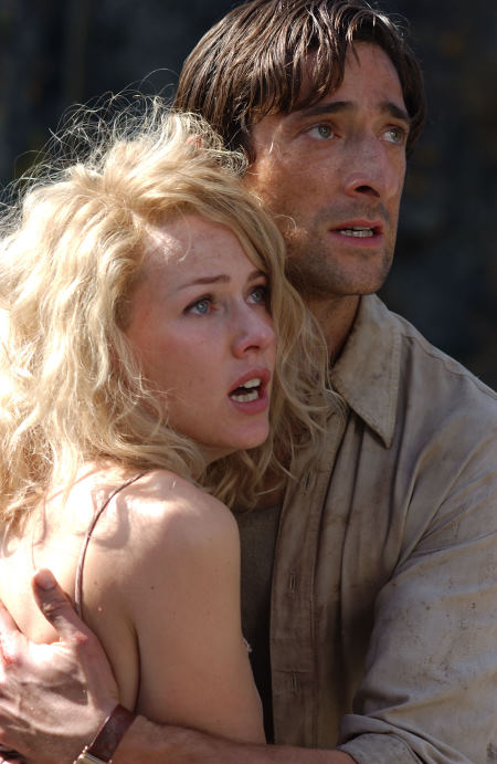 Still of Adrien Brody and Naomi Watts in King Kong (2005)