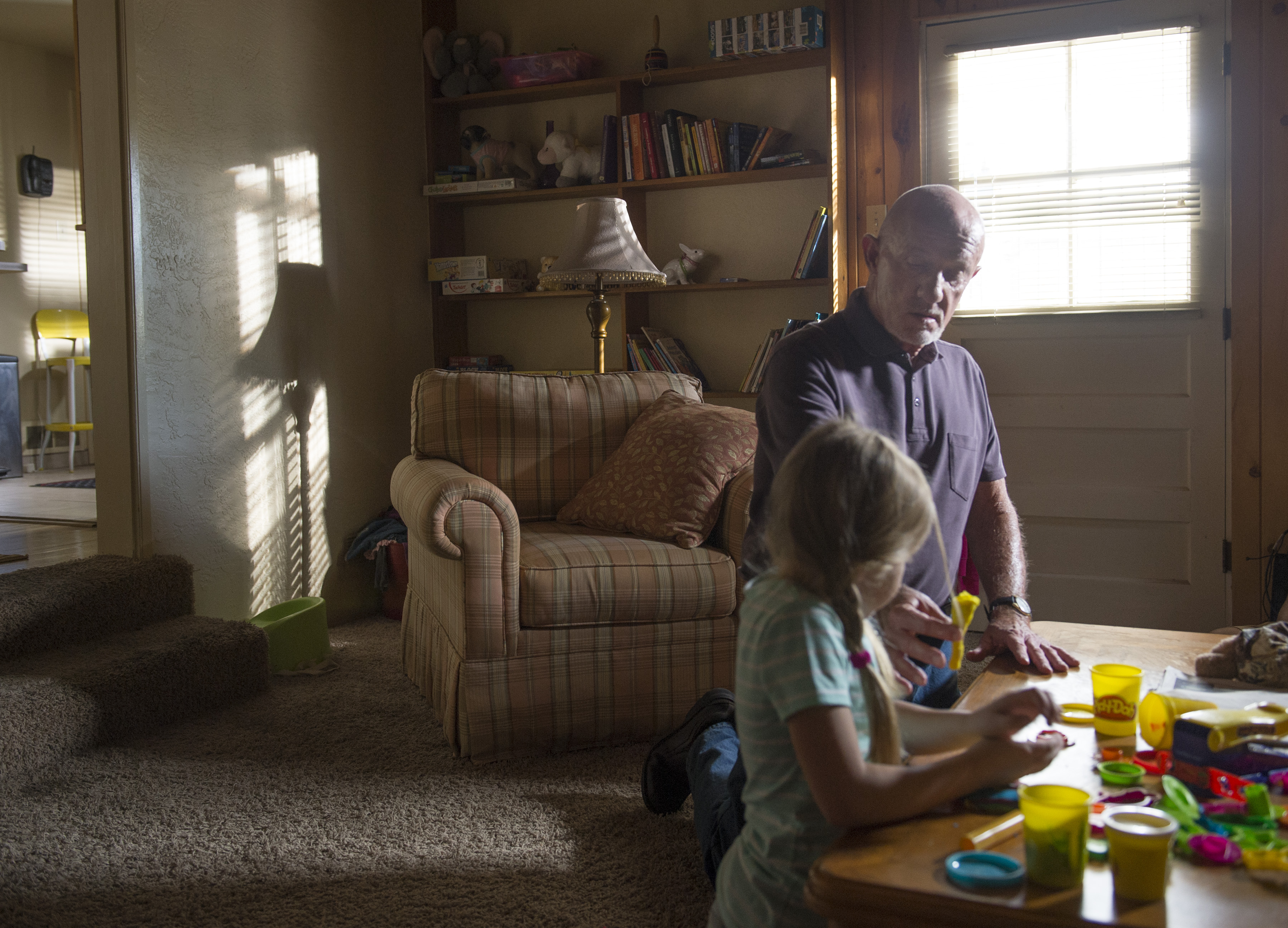 Still of Jonathan Banks and Faith Healey in Better Call Saul (2015)