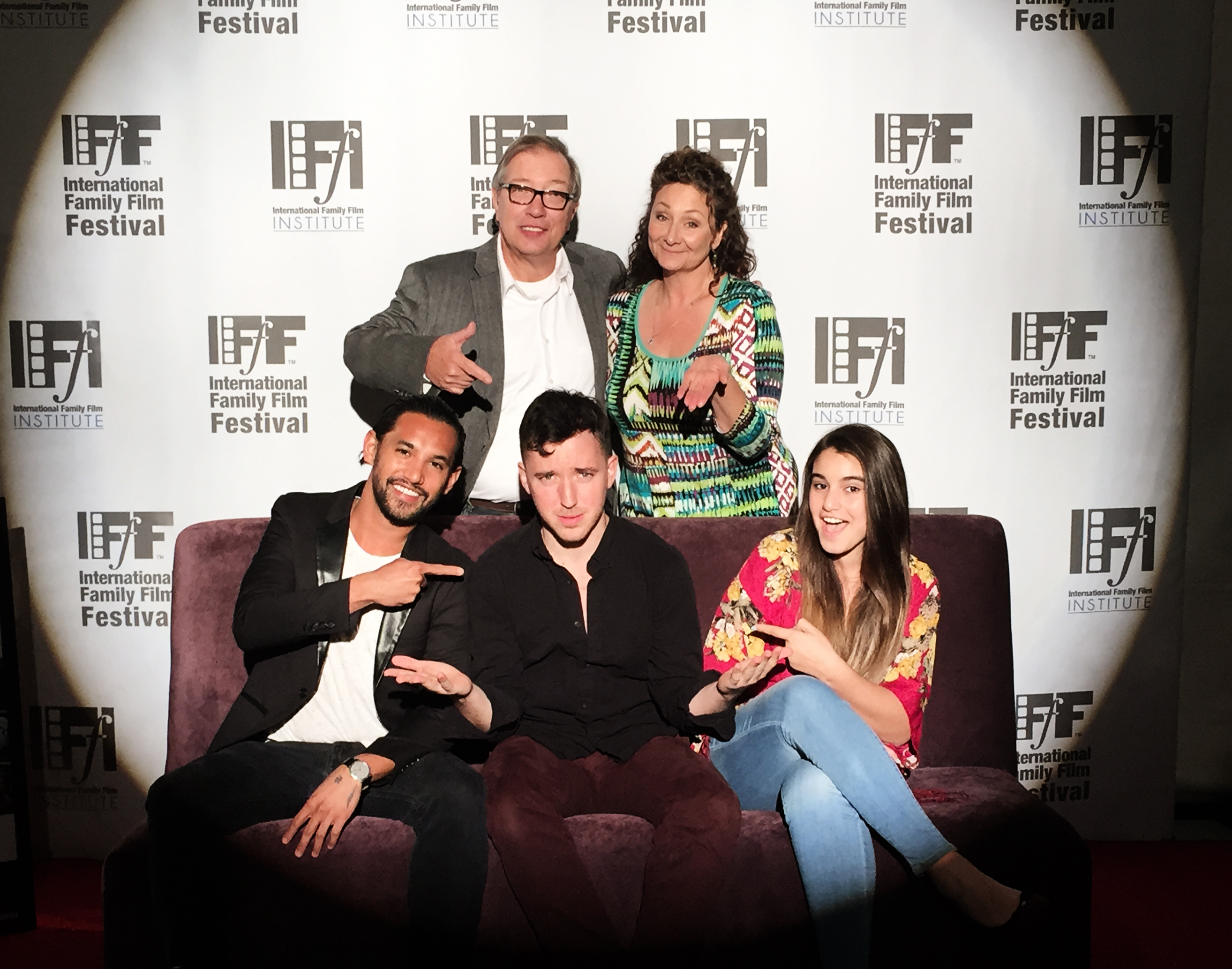 The Cast of Don't Tell Mom and Dad on the Red Carpet at the International Family Film Festival