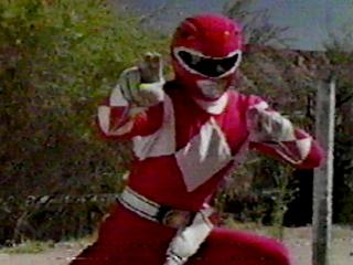 RED POWER RANGER ADAM RICHARDS