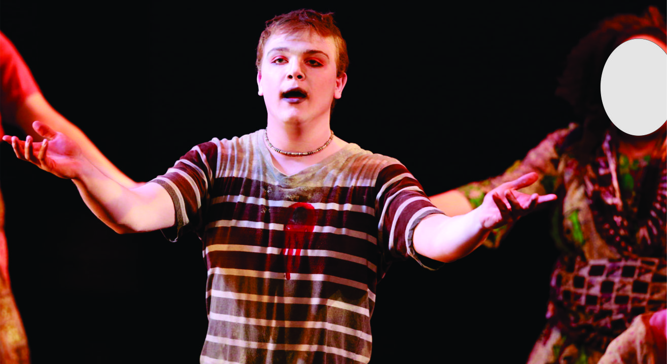 Nathan A. Haston performing as Lovemore's son in Michael William's 