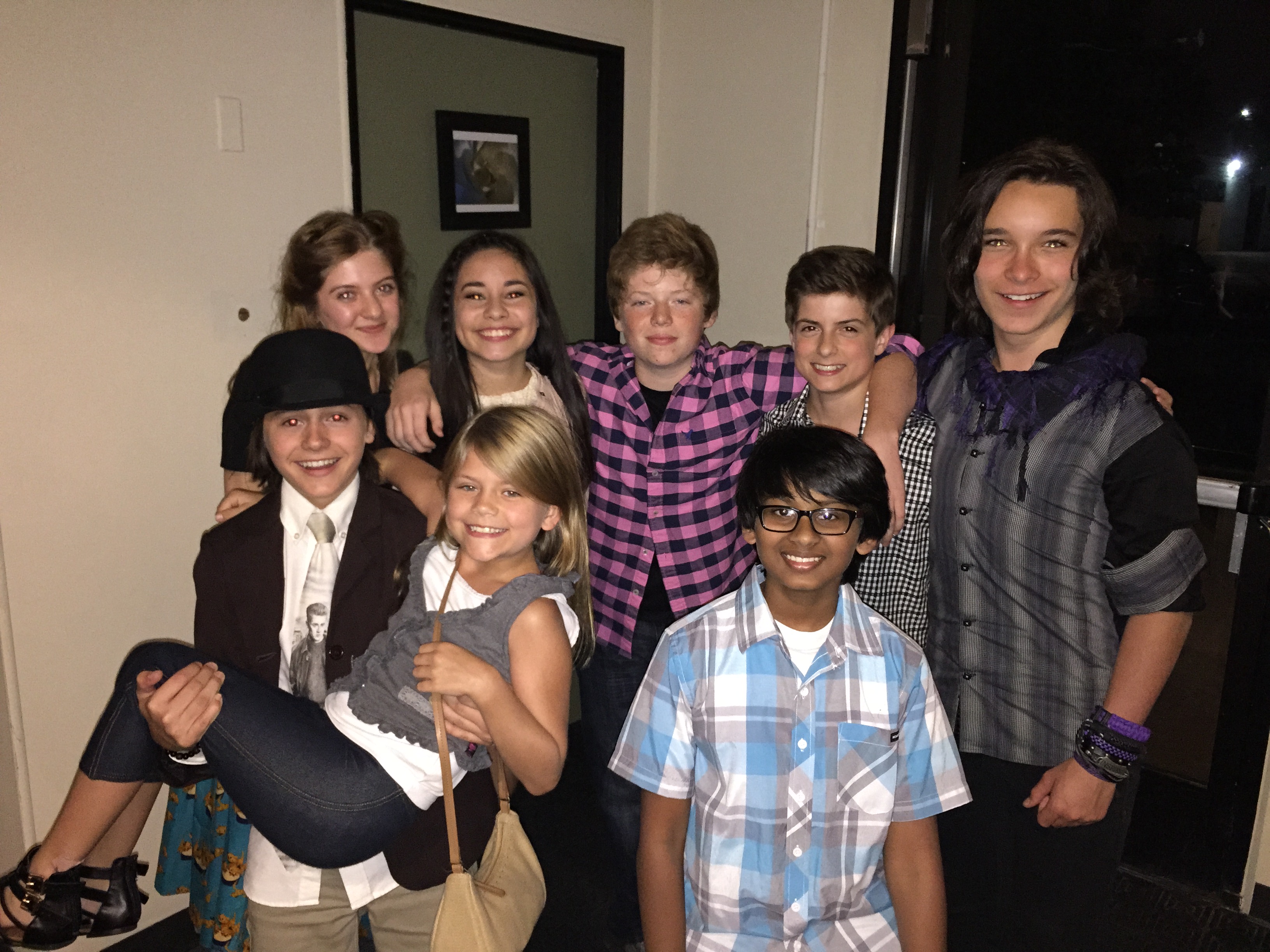 at the History of Radness screening with Flynn McHugh (Free Snacker), Dalton Cyr, Isaak Presley, Marlhy Murphy, Cecelia Balagot, Harrison Schick, Roni Akurati