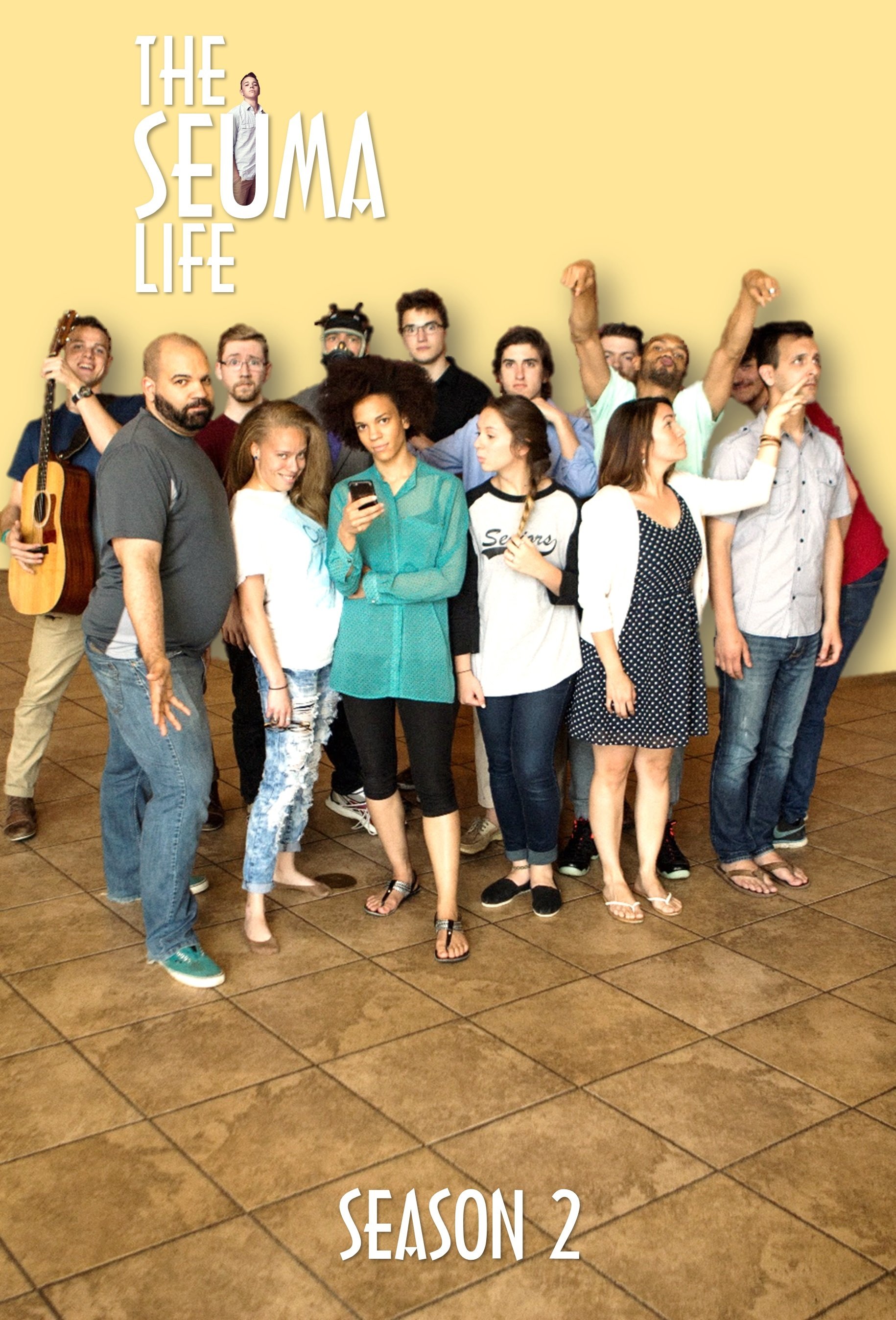 Ryan Prince, Joseph Dozier, Jacob Beamer, Matthew Gholson, Luke Parrott, Ashley Mahoney Parrott, Arielle Geiwitz, Nicholas Morrow, Amber Parrott, Hannah Valle, Ben Rothwell, Dalton Howard and Landon Morrow in The Seuma Life (2014)