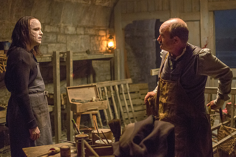 Still of David Haig and Rory Kinnear in Penny Dreadful (2014)