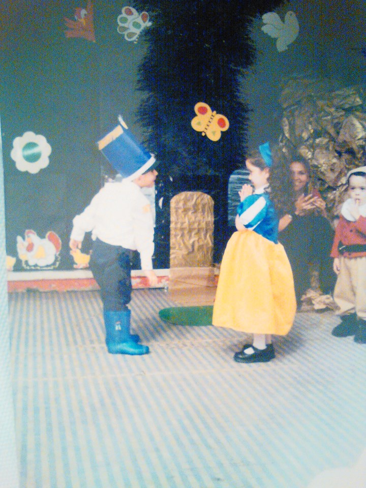 Daniel Rovira, Age 6, Performing in Theater Production of Snow White in Costa Rica.