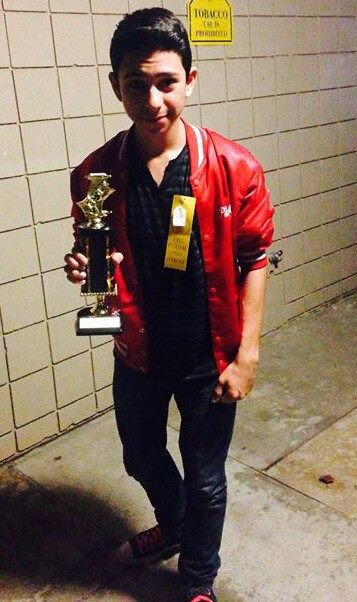 Daniel Rovira and his group for DTASC Fall Festival 2014 win 5th place for their performance of 