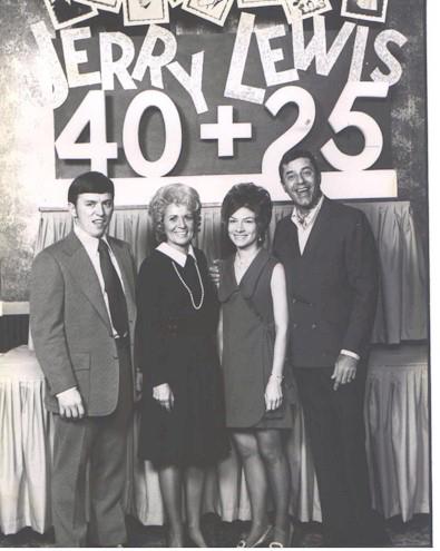 This is a photo of Jewis Lewis and his wife with my parentsLoy and Karen Holman at Ceasars Palace in Las Vegas taken in 1971.