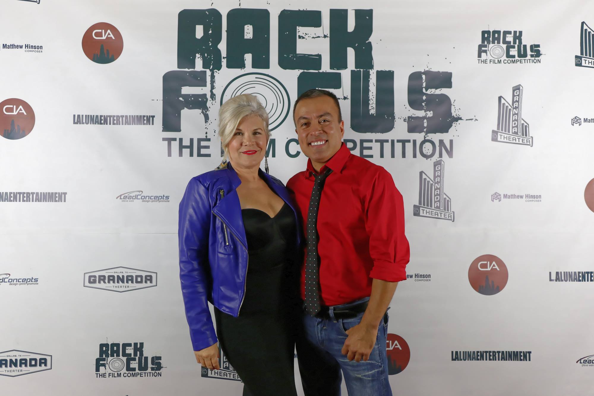 With Isreal Luna at Rack Focus Round 2