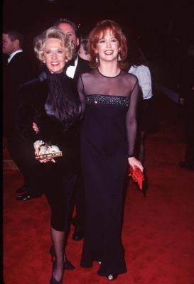 Tippi Hedren and Tracy Griffith at event of Evita (1996)