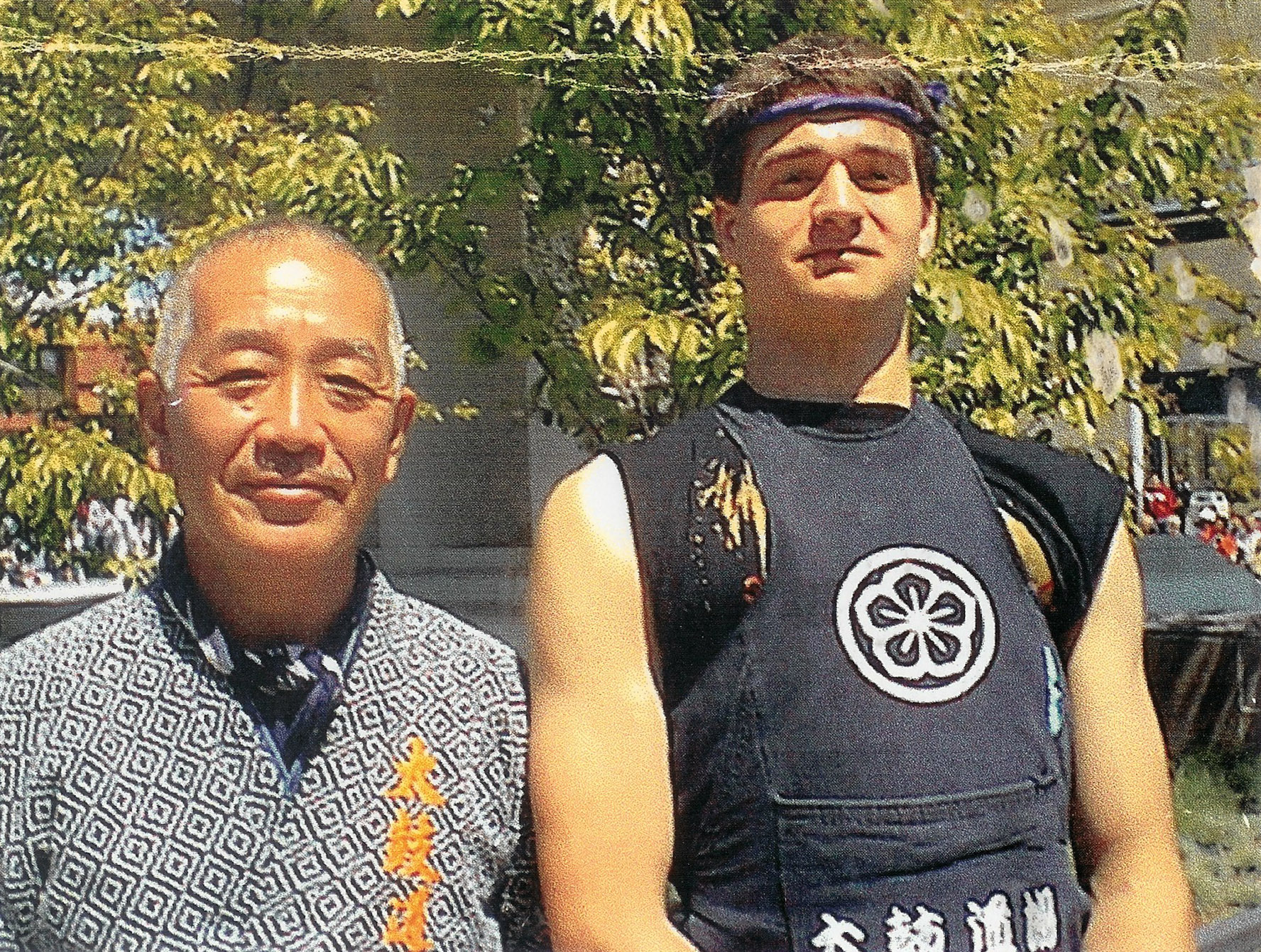 grand master seiichi tanaka and brad carr
