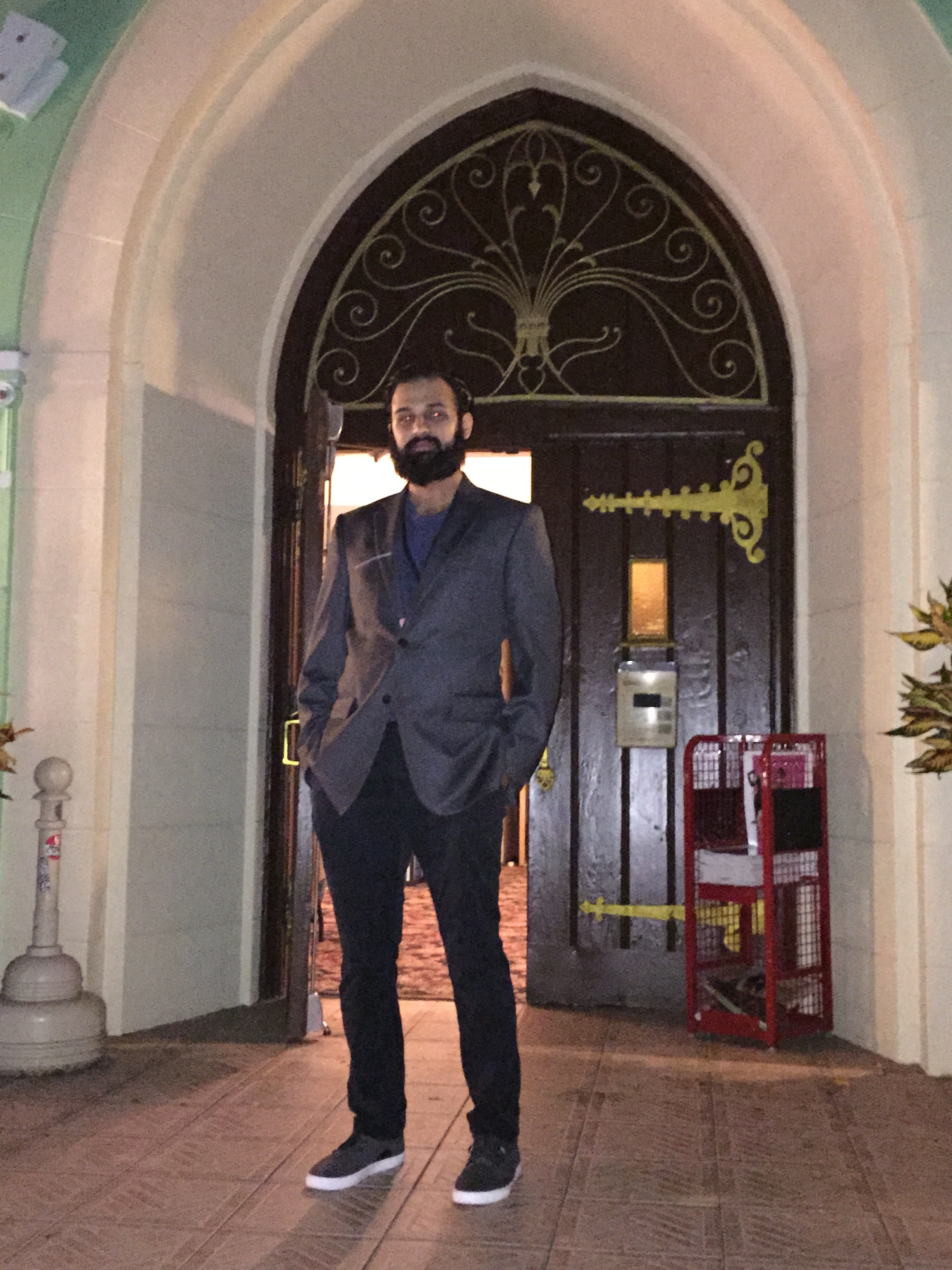 Writer/Director David Rebollar at Cinema Paradiso Fort Lauderdale for the world premiere of Hold the Cuckoo at the Fort Lauderdale International Film Festival.