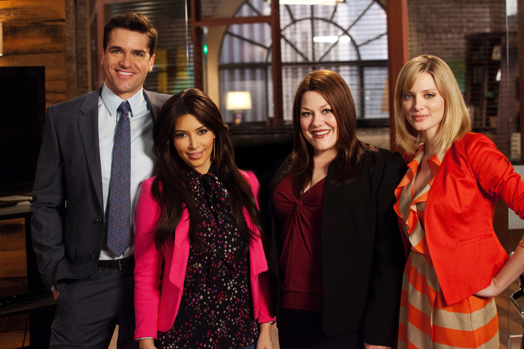 Still of Brooke Elliott, April Bowlby, Jackson Hurst and Kim Kardashian West in Drop Dead Diva (2009)