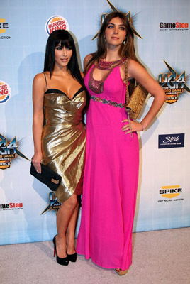 Brittny Gastineau and Kim Kardashian West