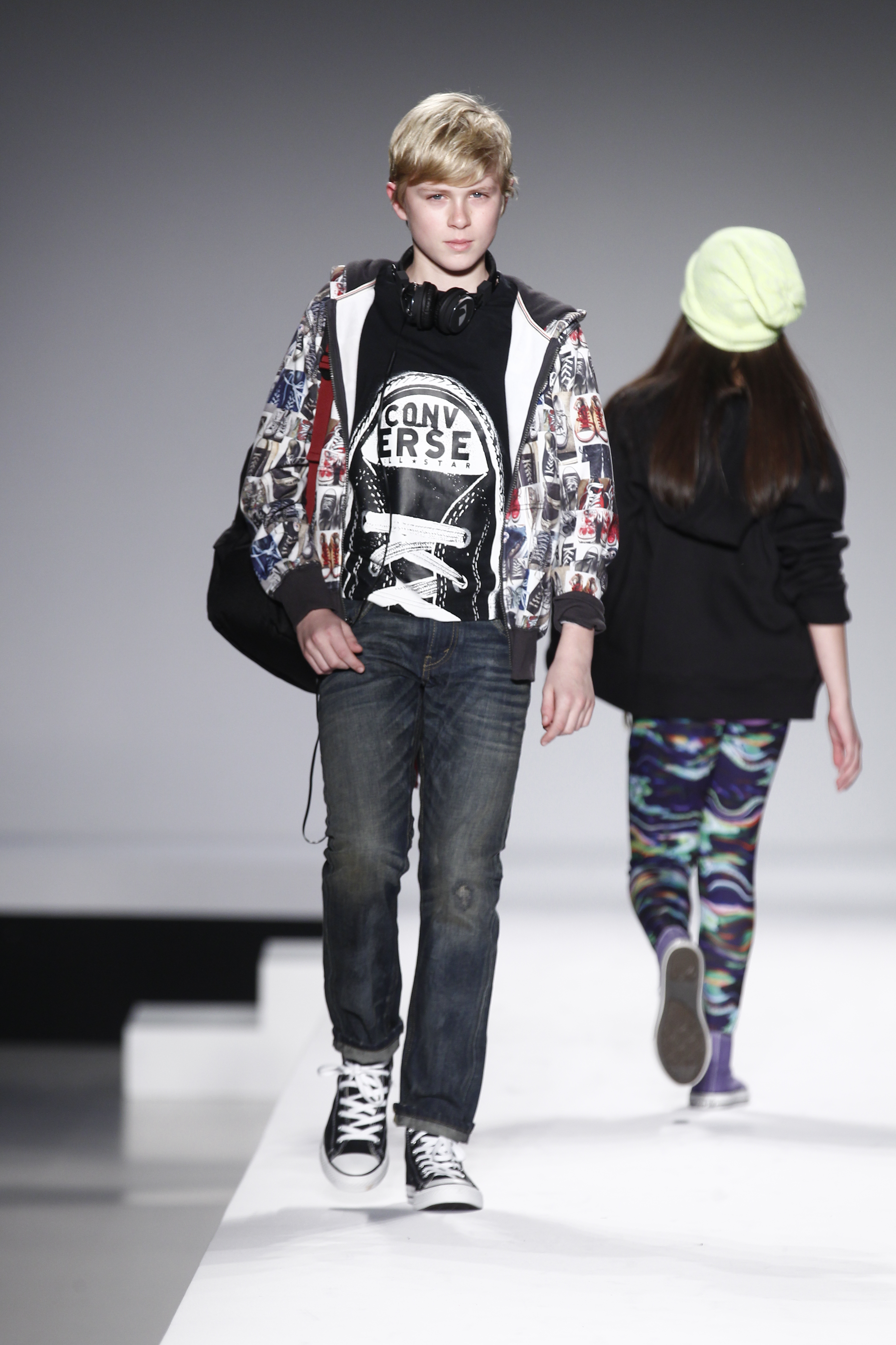 Kids Rock Nike-Levis Mercedes Benz Fashion show, Lincoln Center NYC 2015