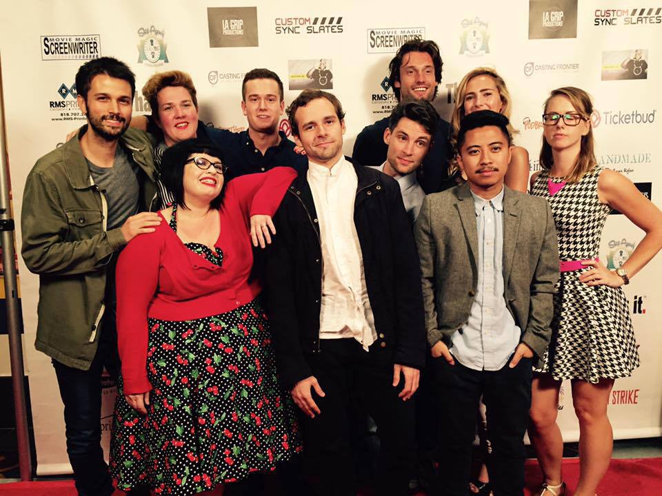 With the Nightpantz team at the LA 48 Hour Film Festival.