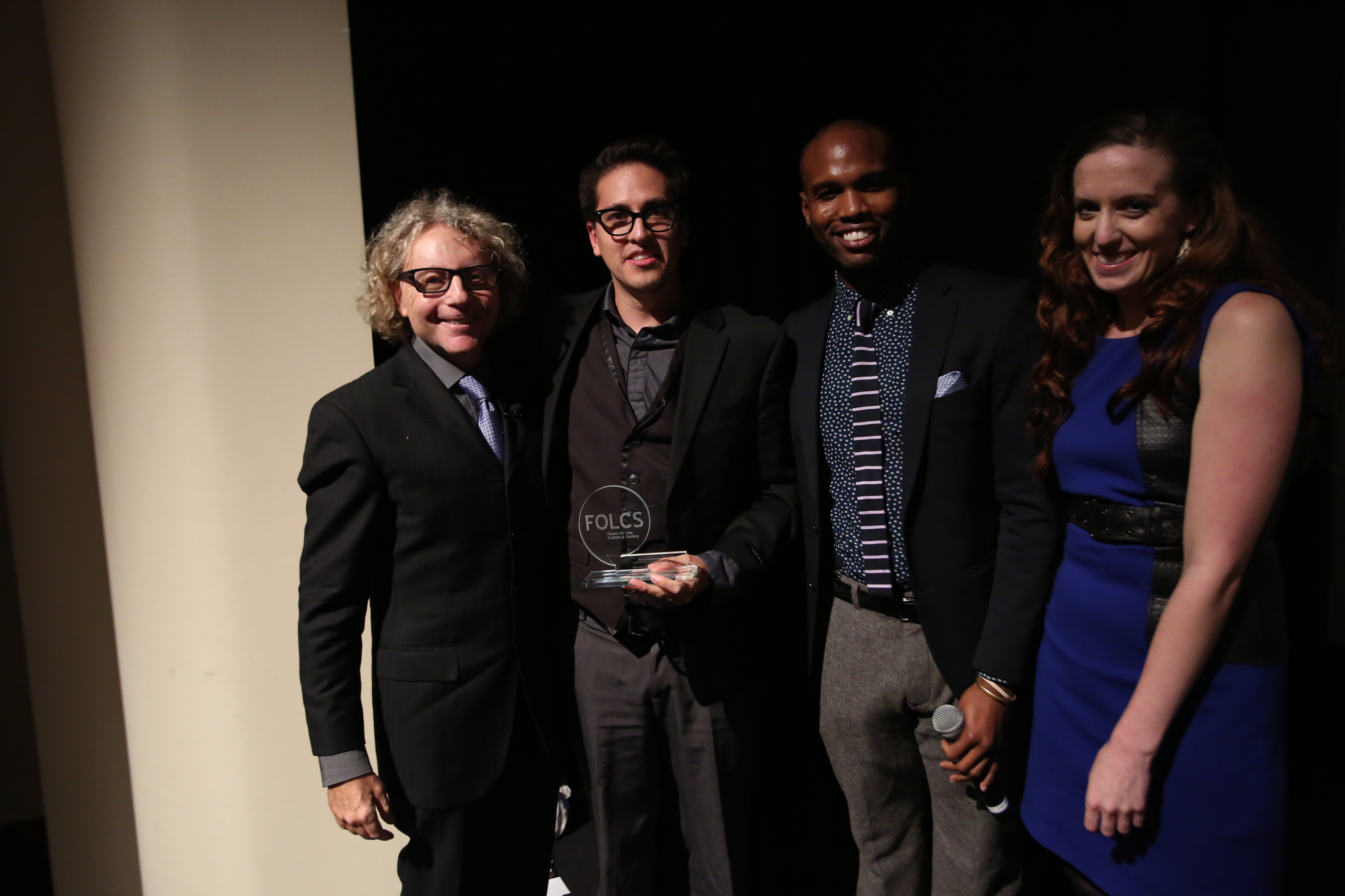 Director Cristhian Andrews at the 2015 FOLCS Awards Night.