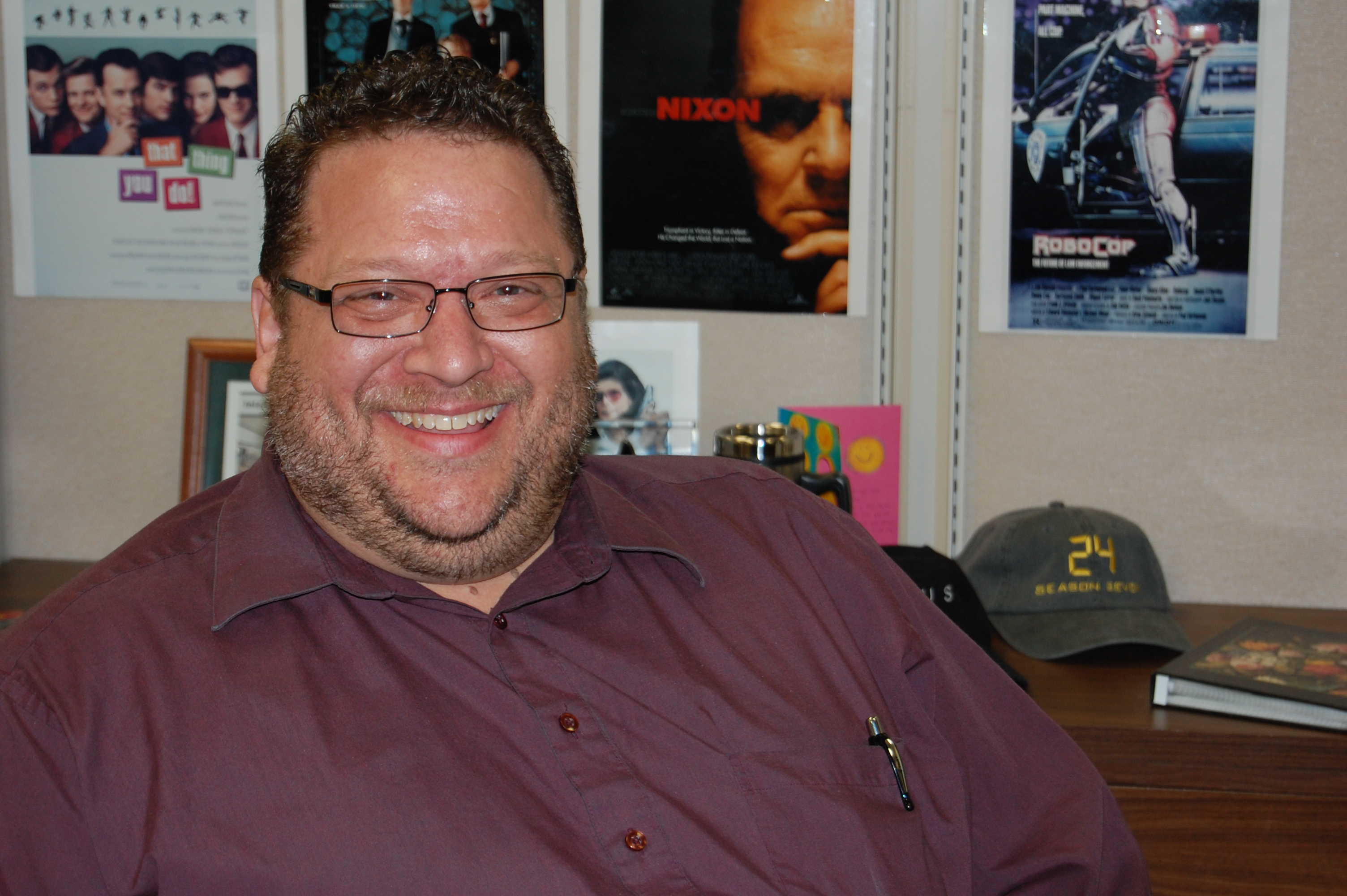 Dan Taylor at the Inland Empire Film Commission offices