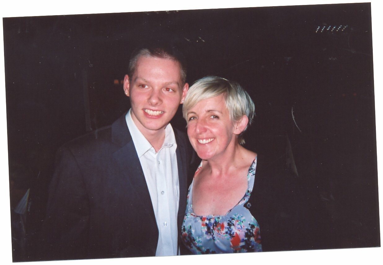 David and Actress Julie Hesmondhalgh