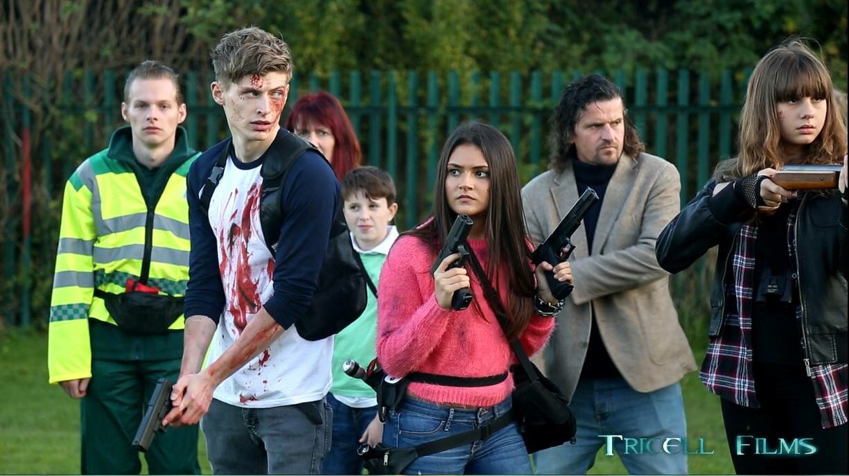 A still of David Royal and cast for the feature film Case Files (2016)