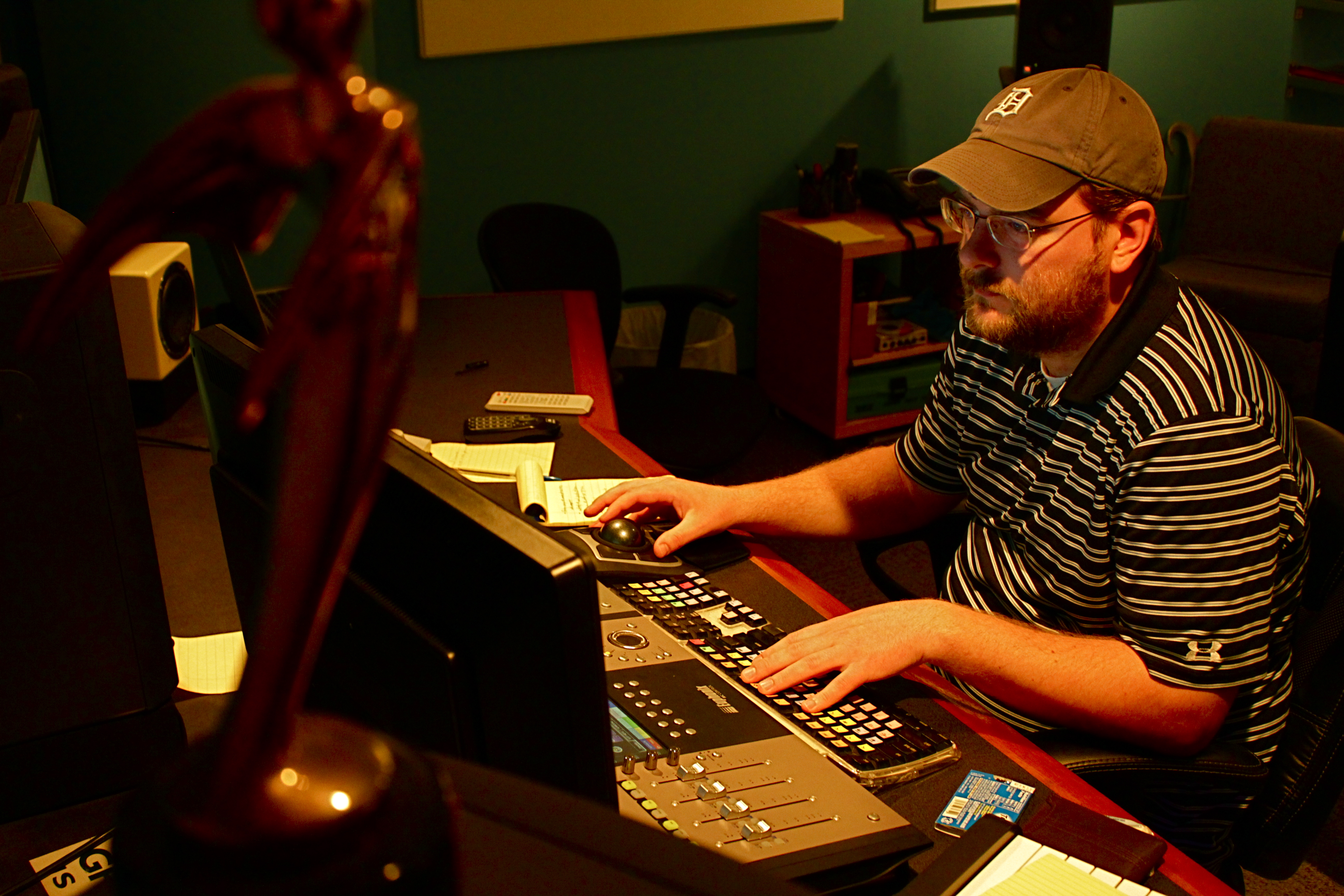 Mixing Zombie Apocalypse: Redemption at Static Studio in Chicago (March 2011).