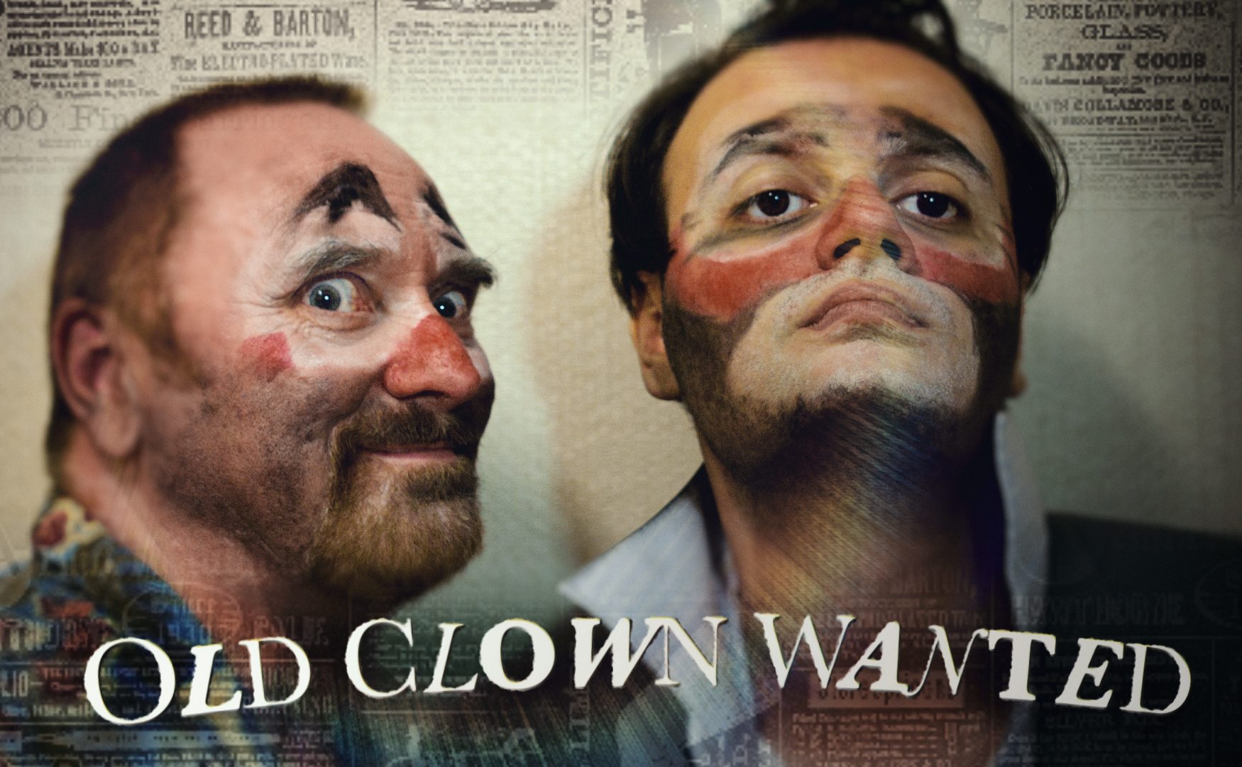 Raresh DiMofte as Filippo in Old Clown Wanted, directed by Sinziana Corozel, with Al Dales