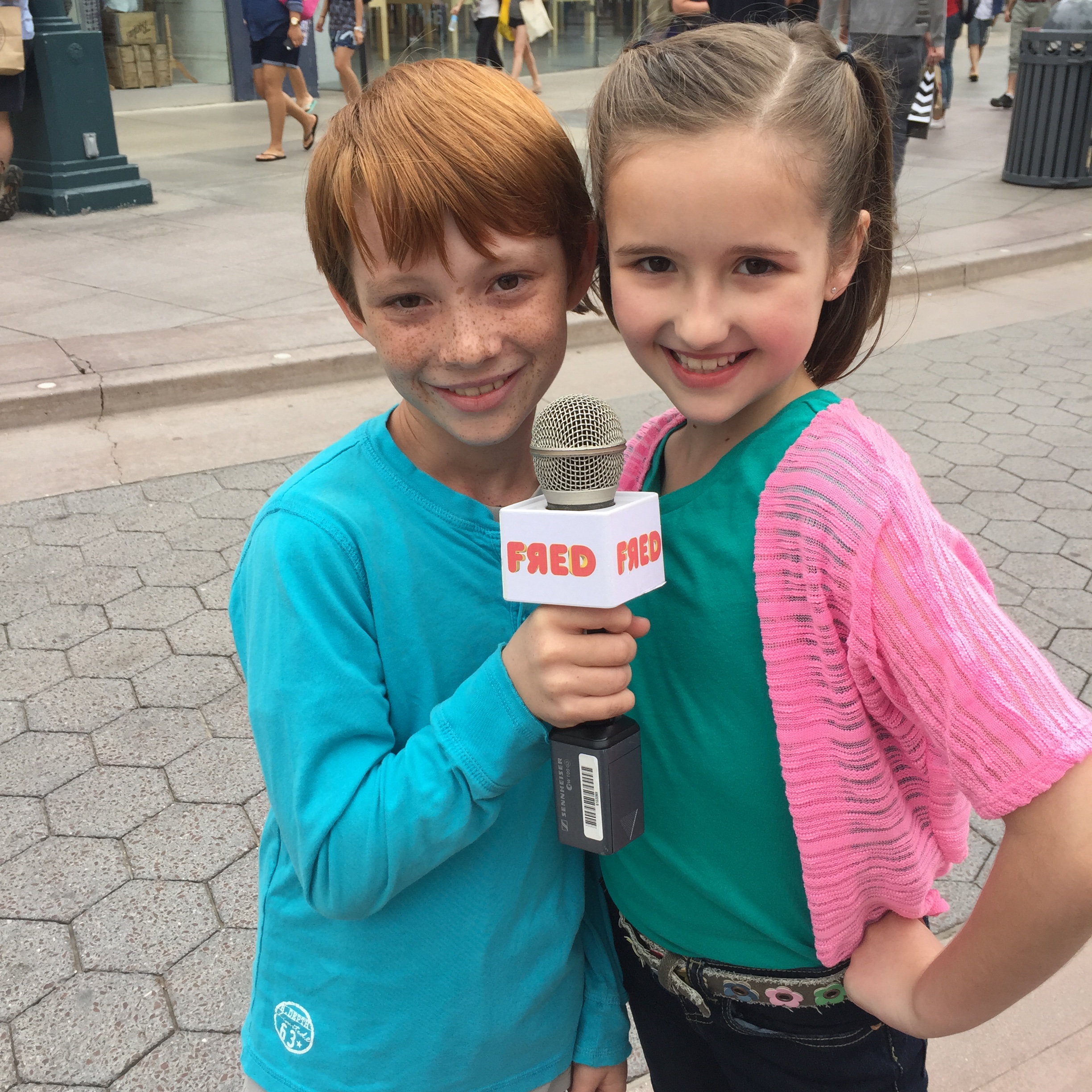 Jonathan and Gabi on the FRED Channel