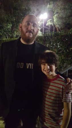 Zane and Jared Andersen(Director) of Unremarkable at AFI screening.
