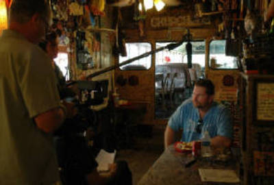 Food Network shoot Point Pleasant, WV 2013....