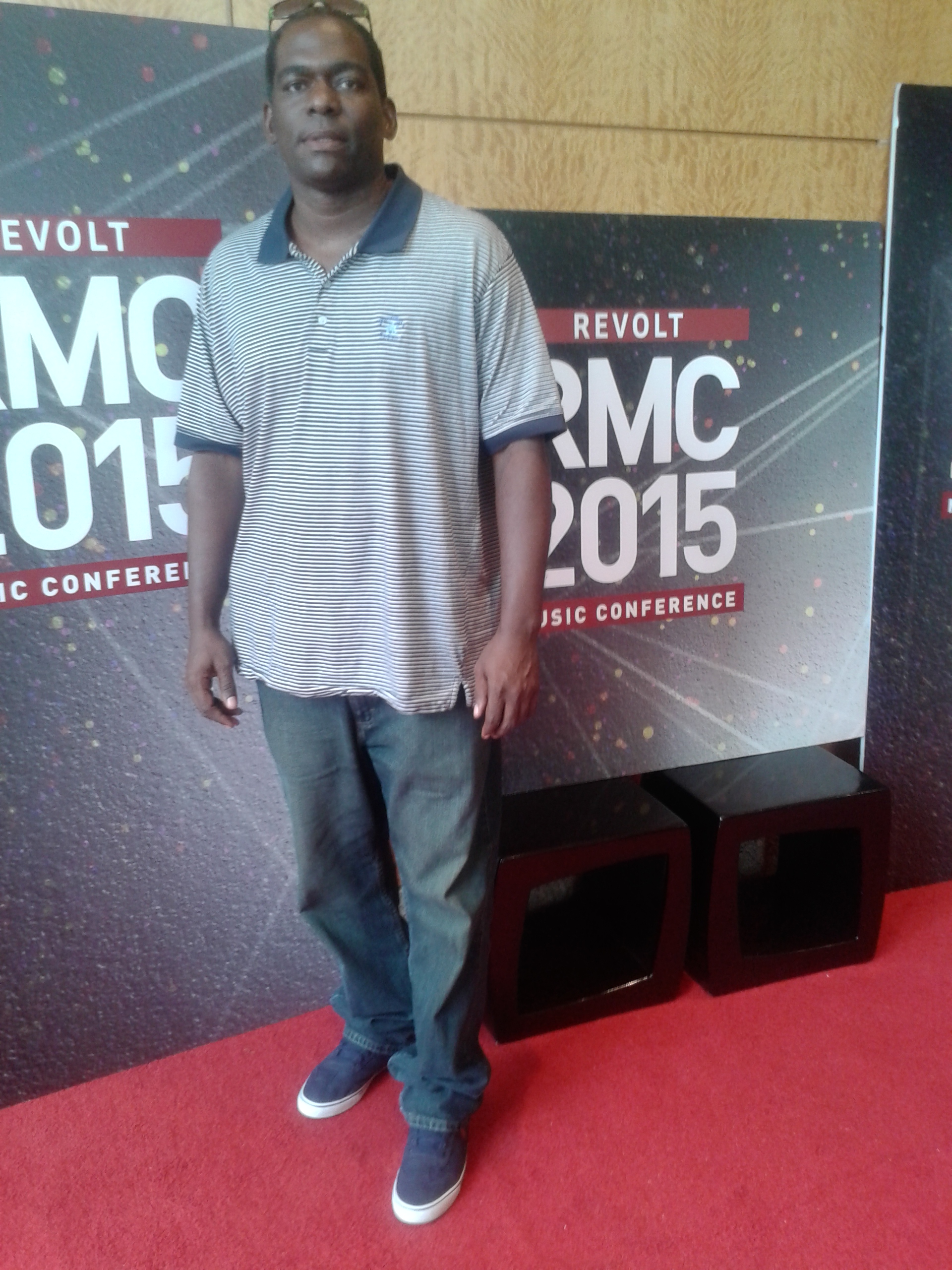 Actor Milton Jones at the Revolt TV Music and Film Festival. Sponsored by Sean 'Diddy' Combs and Keith Clinkscales.