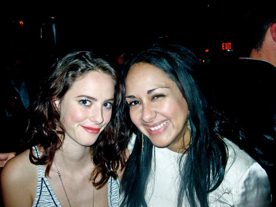 Claudia Castillo (Co-Executive Producer) & Kaya Scodelario (Lead Cast) at the Premier of The Truth About Emanuel