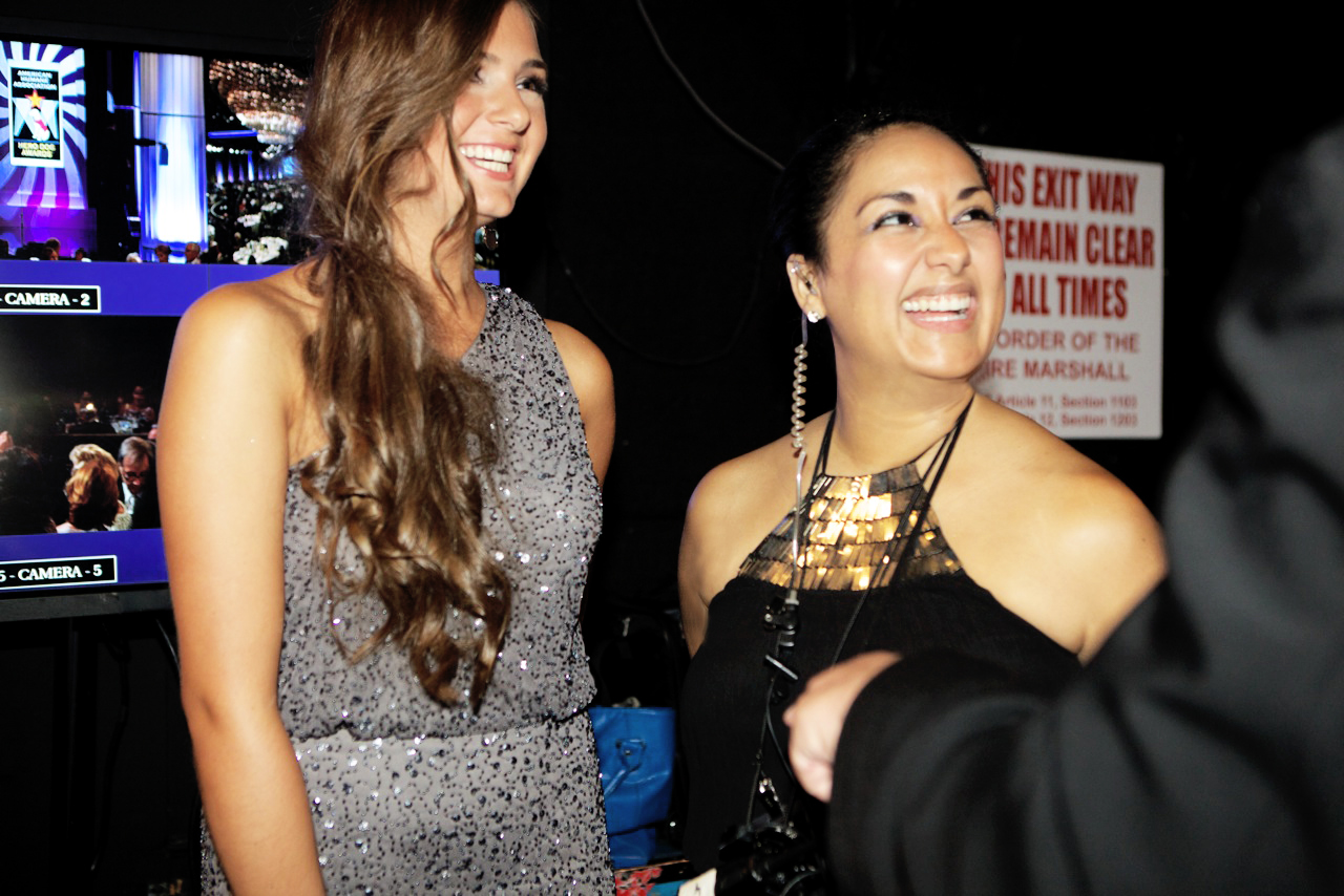 Claudia Castillo & Jocelyn Ganzert at the American Humane 2012 Hero Dog Awards