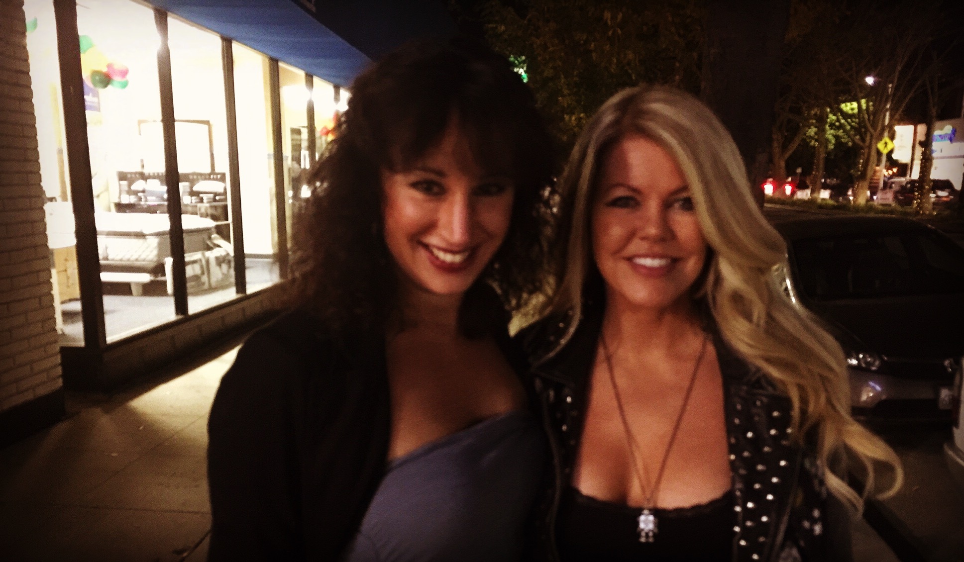 Laura Madsen with actress Tracey Birdsall in Los Angeles