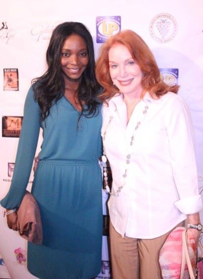 Bibi Nshimba and Sondra Currie at the screening of Ben and Becca
