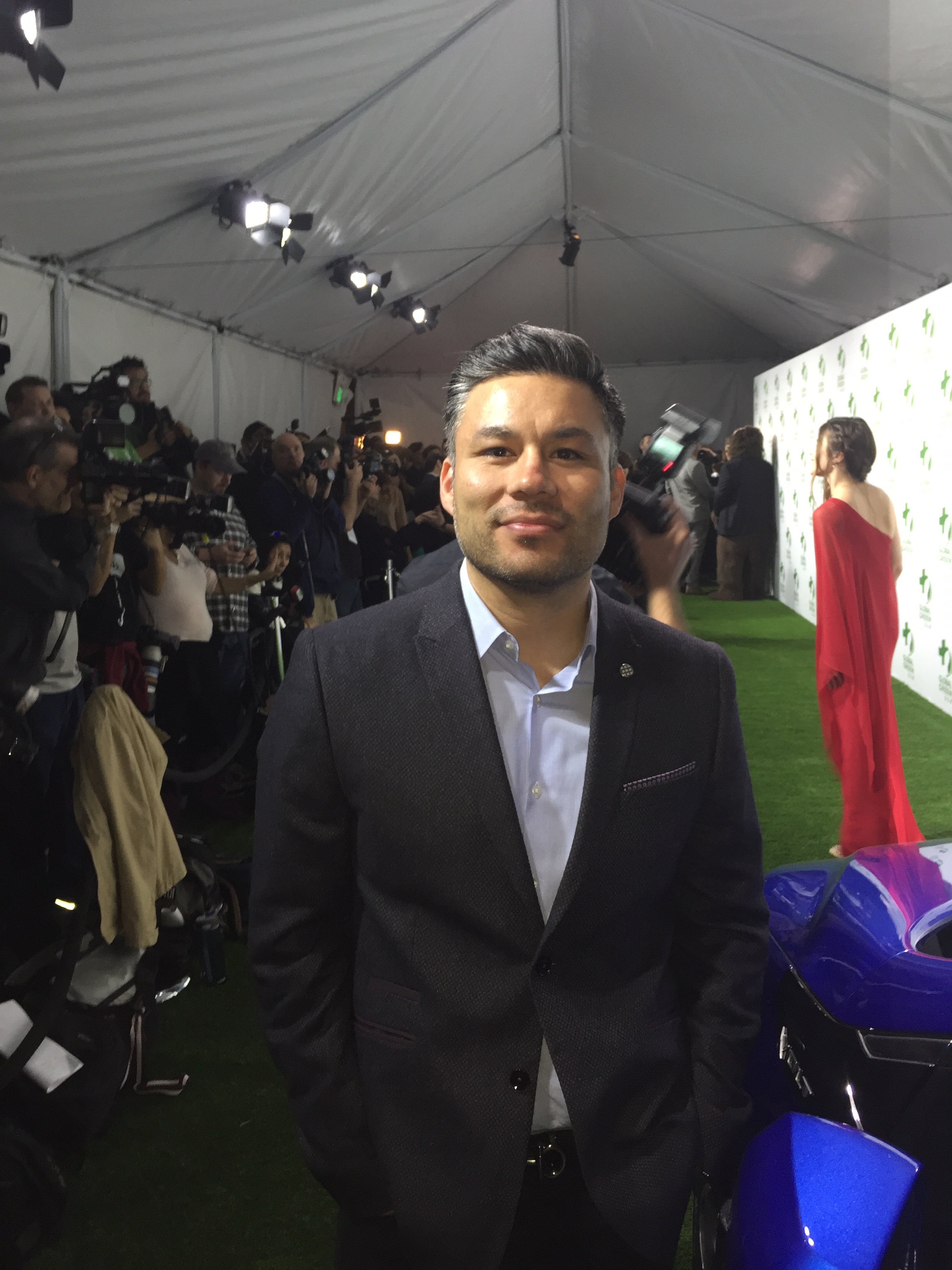 Manny Mijares at The Global Green Pre-Oscar event