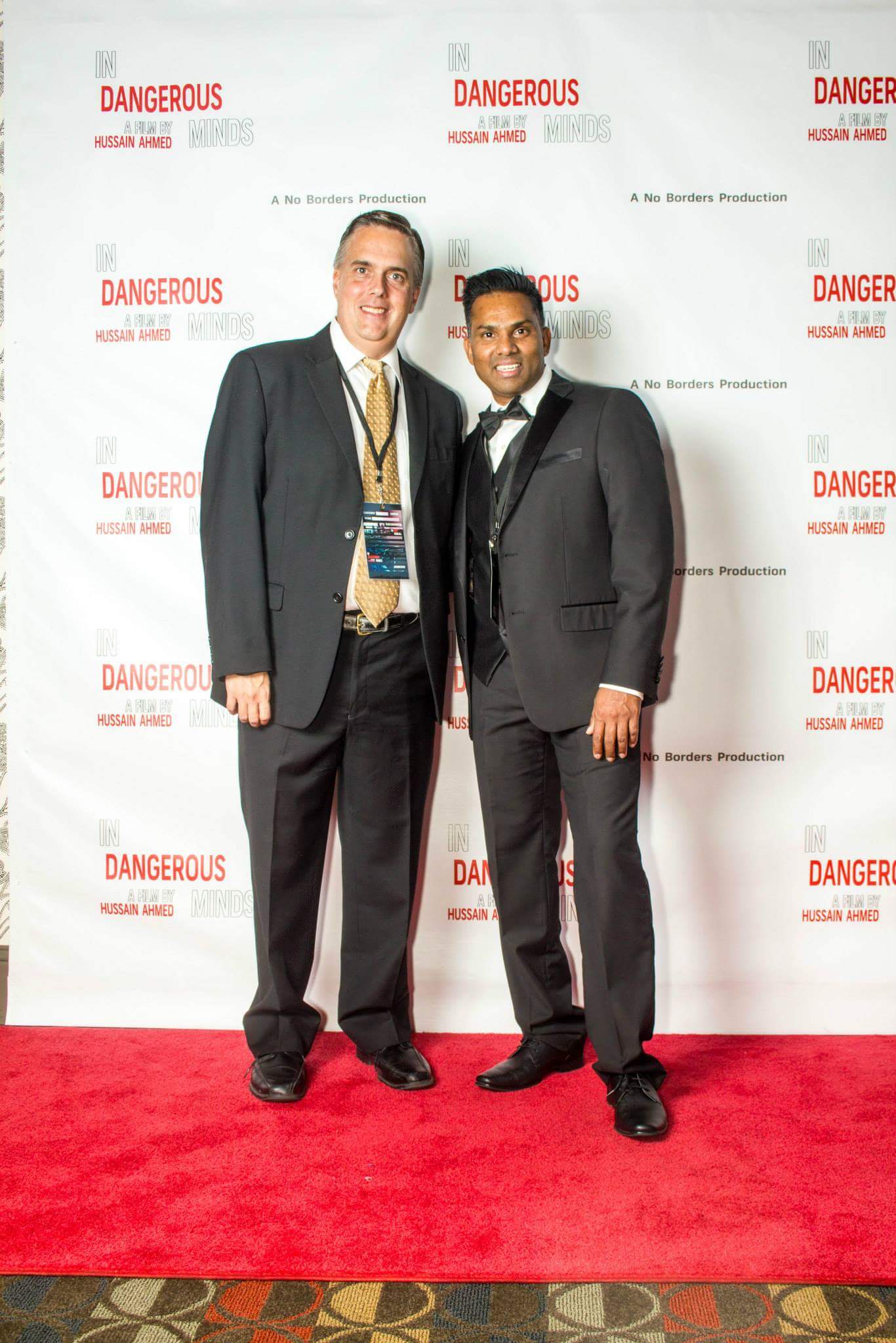 Walking the Red carpet with Scott my mentor In safety's mind