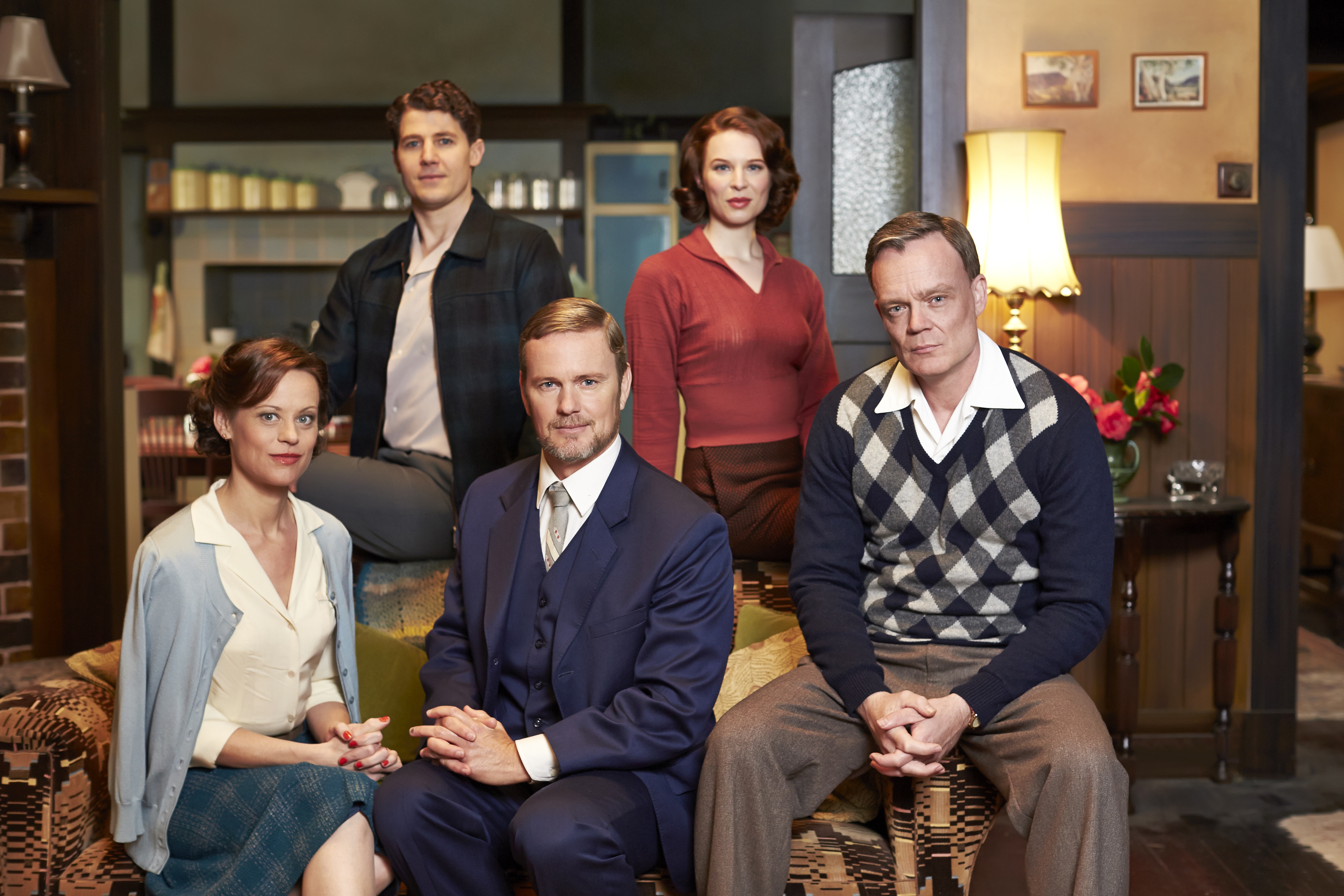 The Doctor Blake Mysteries, Craig McLachlan, Nadine Garner, Charlie Cousins, Cate Wolfe, Joel Toebeck