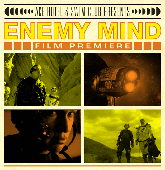 Film Premier, Enemy Mind, Starring Academy Award winner Ernest Borgnine 3rd lead in this movie