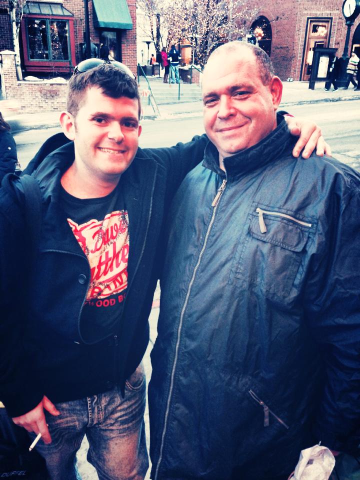 Louie Lombardi and I at Sundance 2014