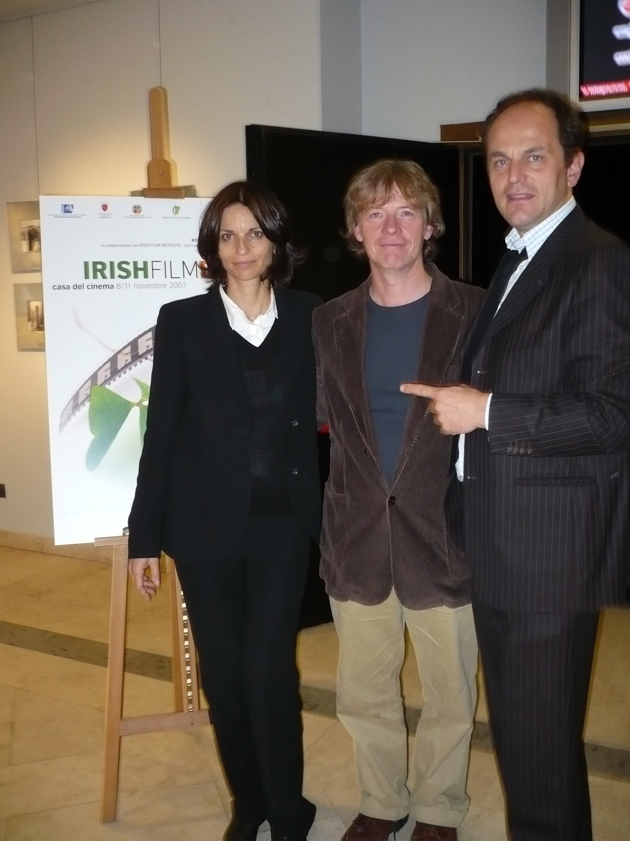 Irish Film Festival Rome 2009, Studs Premier. Francesca Prandi,Paul Mercier, Anthony Souter