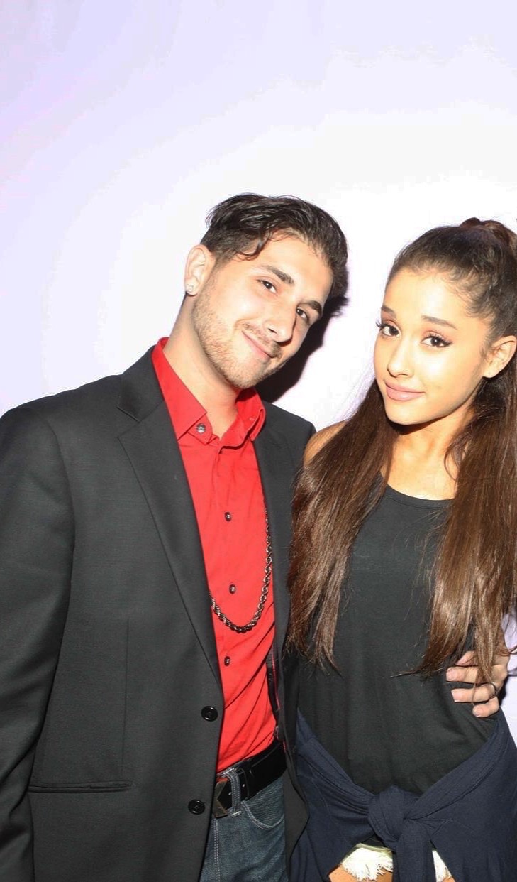 Mario Tarquinio and Ariana Grande