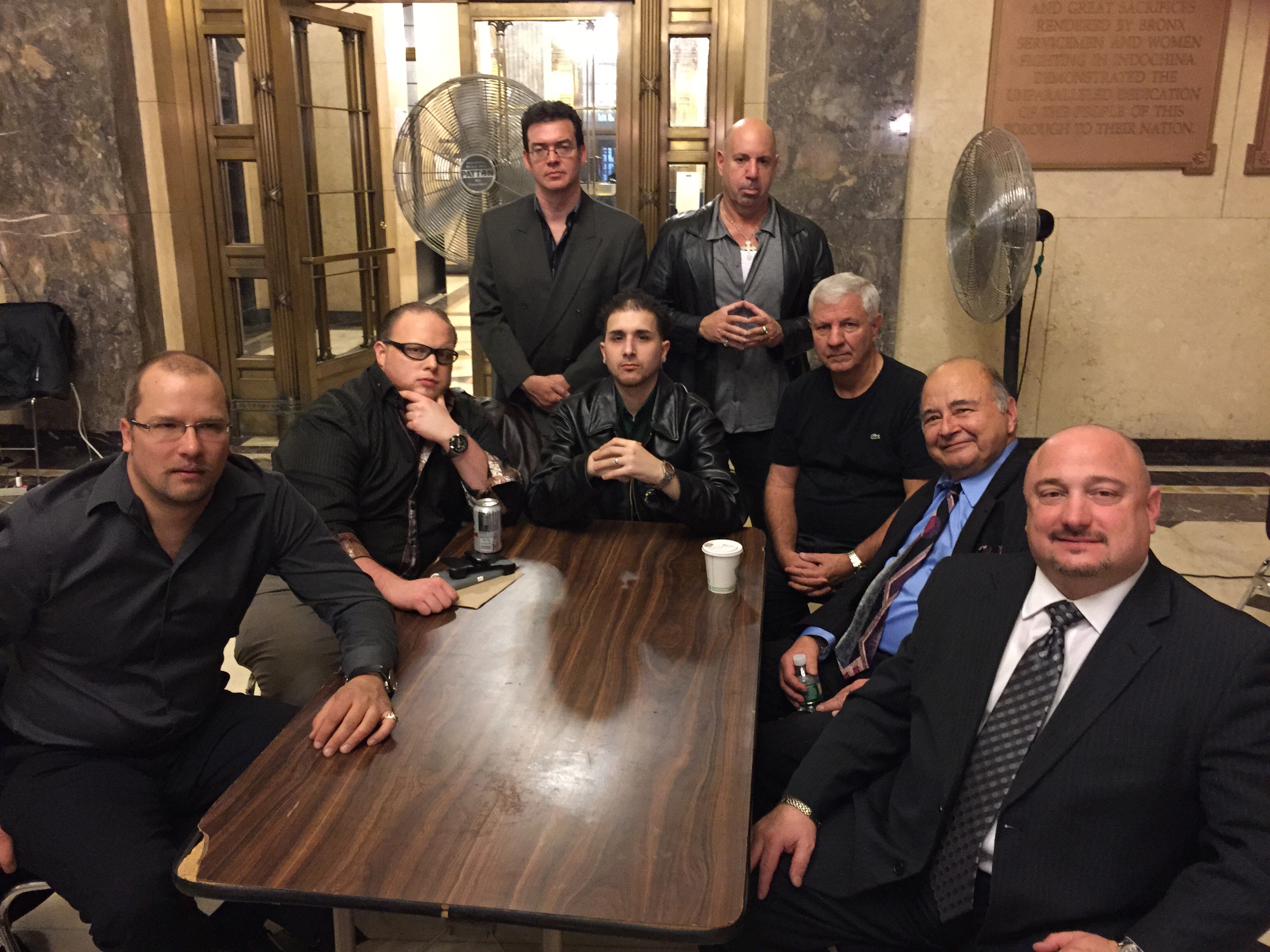 The Italian mob crew on Blue Bloods