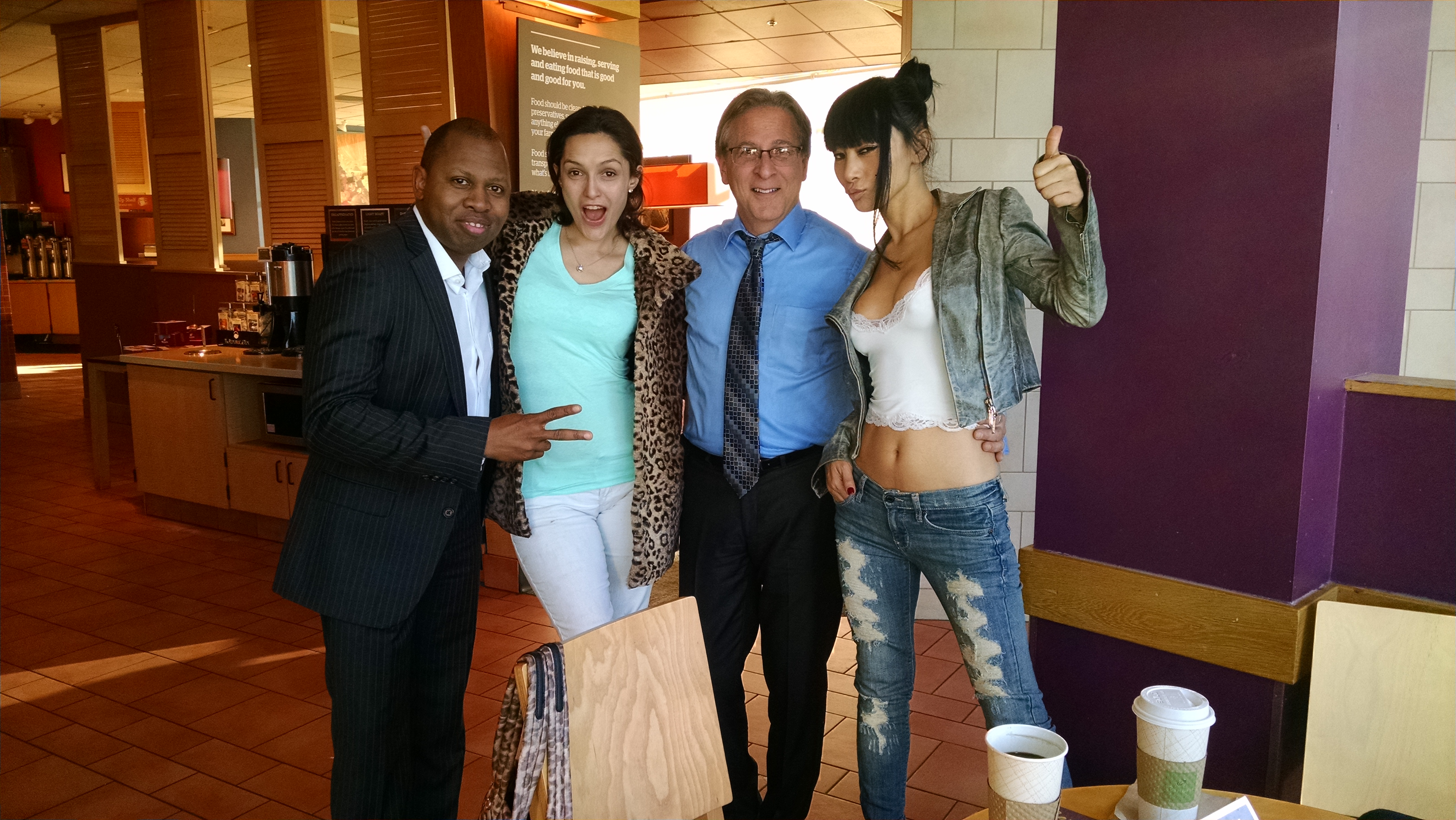 With Issac Caad, Nataliya Joy Prieto, & Bai Ling