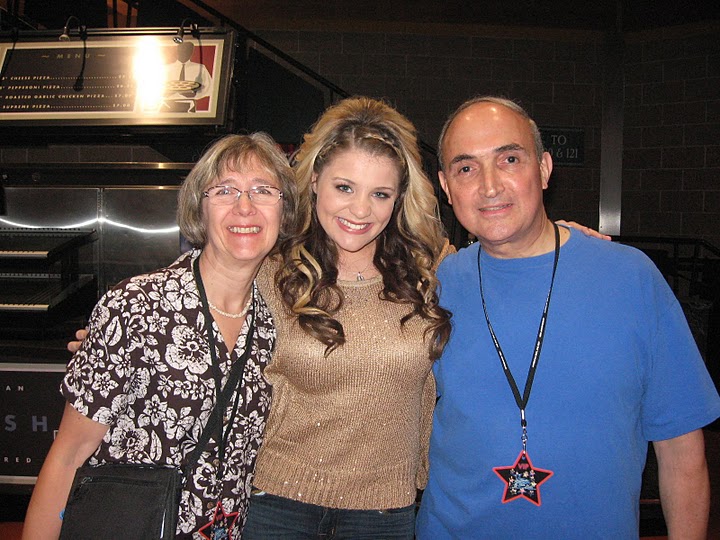 Bill and Jan with Lauren - 2011 American Idol runner up.