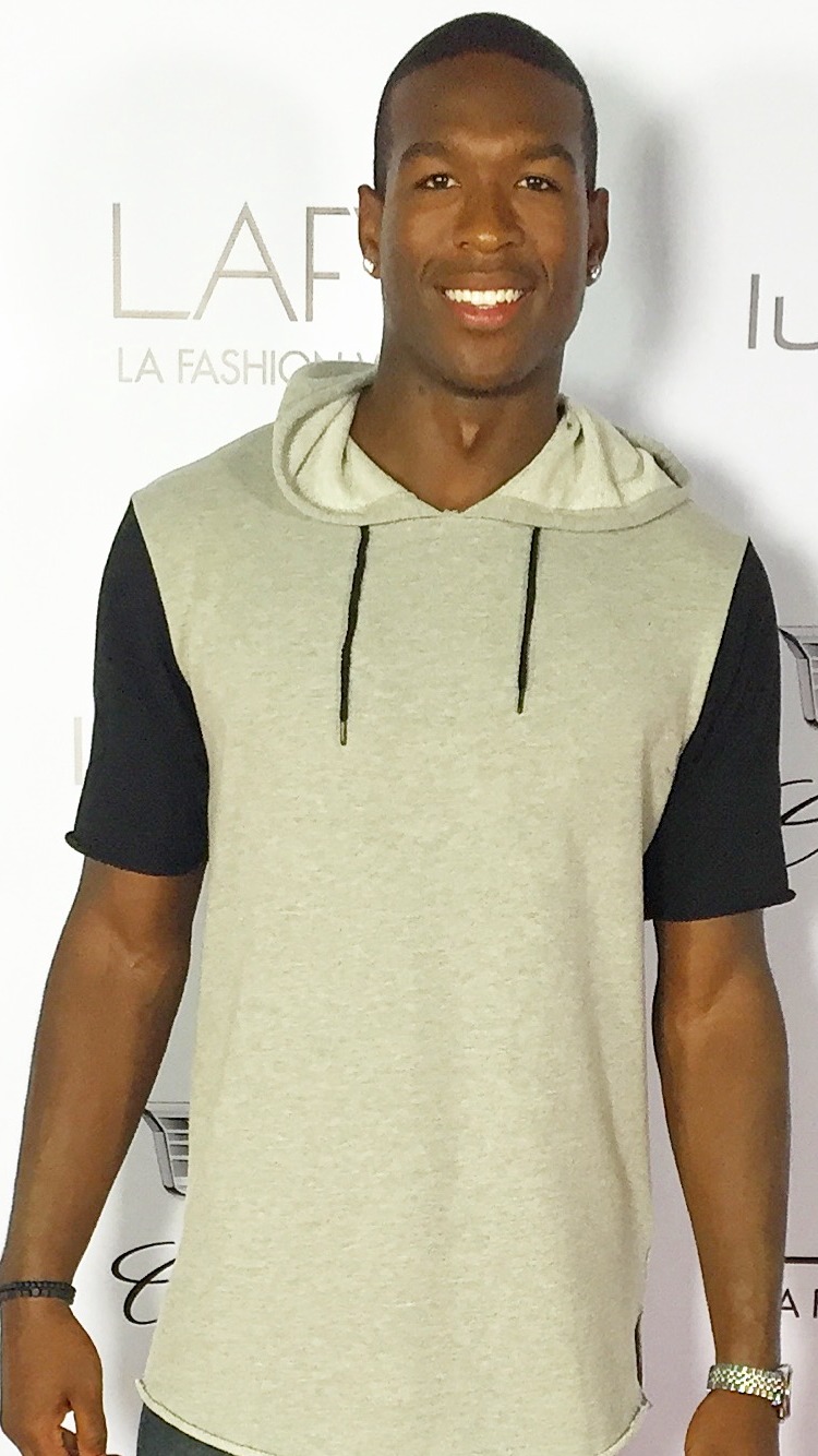 Actor Rich Morrow at LA Fashion Week, 2015.