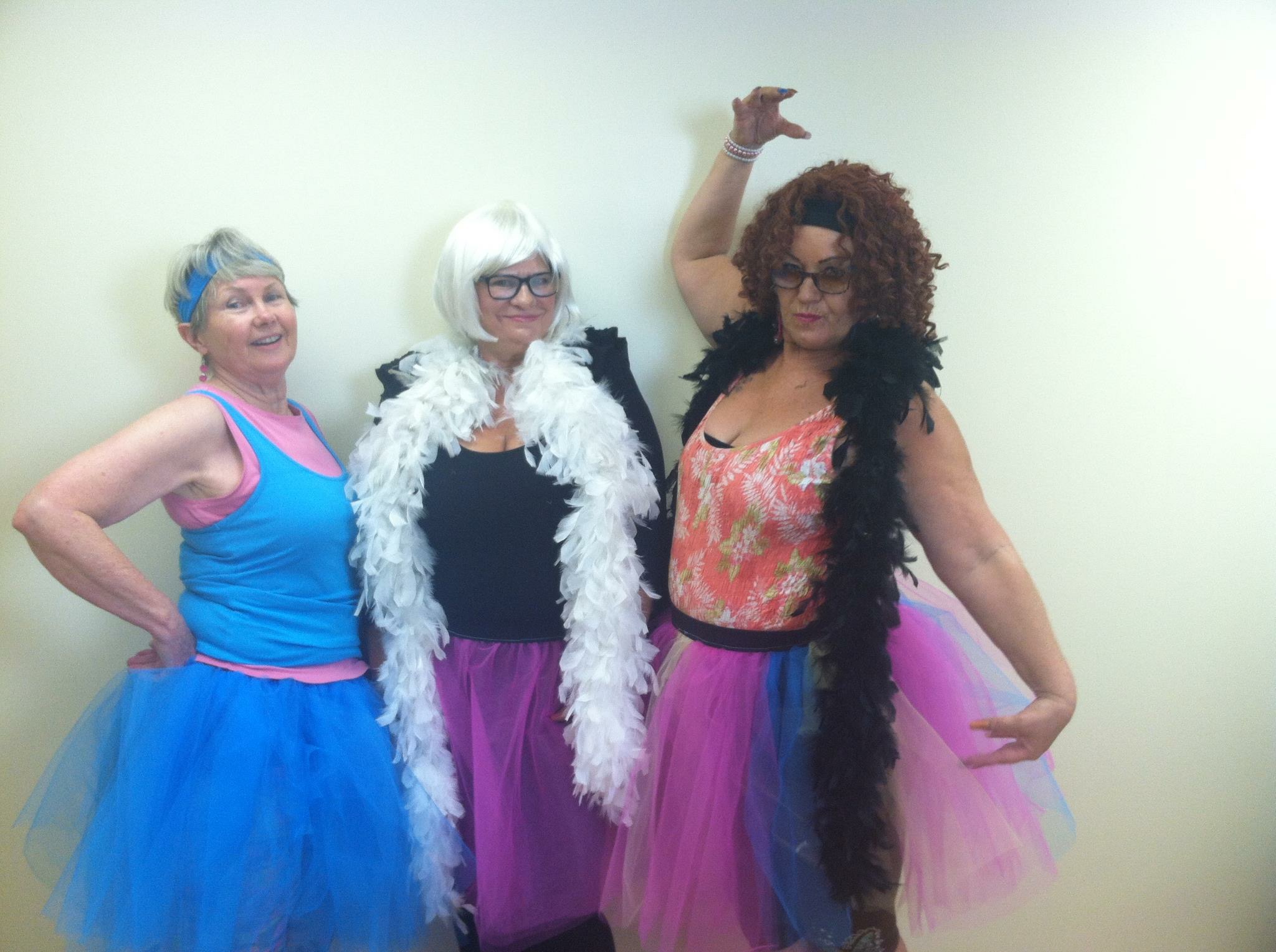 Pictured (center)in I Rock My Tutu